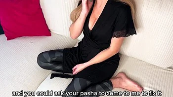 Russian MILF Seduces Virgin - Amateur POV with English Subs videos