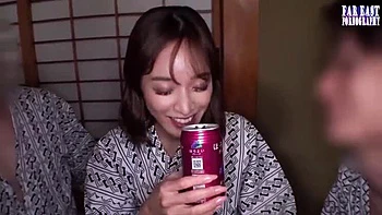 Uni Shiokawa Elegant Wife Swallows Cum in Mouth - Submissive Asian Blowjob Under Open Sky videos