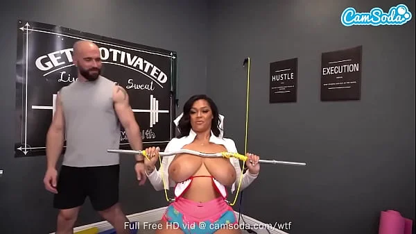 Camsoda - Big Natural Tits Ashlyn Peaks Gets Fucked By Personal Trainer videos
