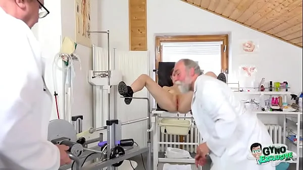 Full video of hot teen Kaira Love being fucked by perverted old gynecologist on her gyno exam videos