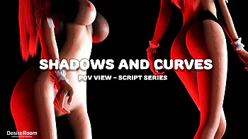 VR porno : ombres caressant des courbes de chatte videos