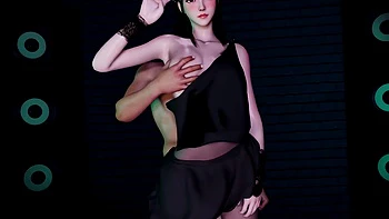 Jolie asiatique 3D nue baisée violemment videos