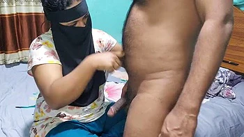 Desi Muslim Step Bhabi in Hijab Fucks Tight Pussy - Hardcore Bangla Sex Video Part 1 videos