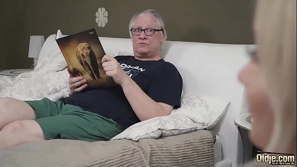 Teen wife masturbates and seduces grandpa to fuck her sweet pussy videos