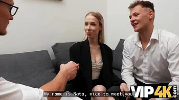Hot Blonde Amateur Casting Interview - Stanley Johnson Fucks Nata Ocean Hard in HD 1080p videos