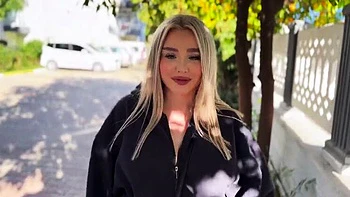 Blonde Teen Shows Pussy on First Date - Public Creampie with Big Tits Russian 18 Year Old videos