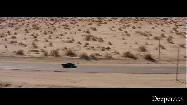 Deeper. Tattooed beauty Chantal Danielle in her Deeper debut videos