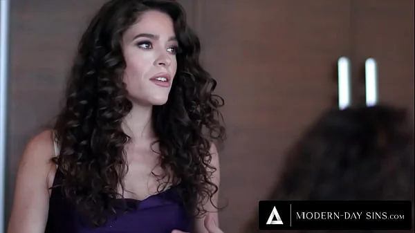 MODERN-DAY SINS - Victoria Voxxx Takes ROUGH DP From Friends' Husbands Out Of Spite! BUKKAKE FACIAL! videos