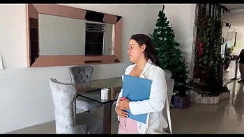 Colombian MILF Agent Fucks Client POV Creampie Squirt videos