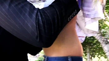 Naughty Kimmy Granger Swallows Dong Before Outdoor Fuck videos