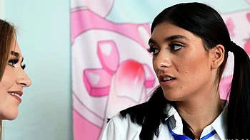 Callie Black & Aubry Babcock lesbisches Fingern videos