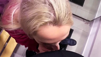 Blonde Milf Fucked Public Doggy Blowjob videos