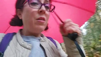 Nerdy Petite Faery Peeing Outdoors on Public Toilet videos