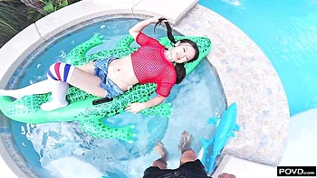 Asian teen Lulu Chu fucked hard with huge cock videos