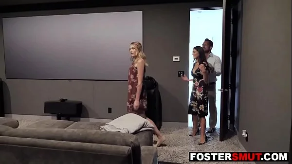 Slutty stepdaughter seduces stepmom & stepdad videos