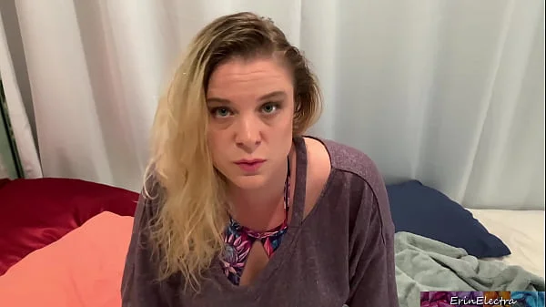 Stepmom helps stepson take care of his boner before class videos