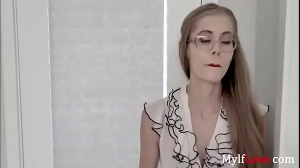 Skinny milf at work videos