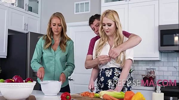 Laundry & Kitchen Free Use Family (Step Mom And Sis Get Fucked While They Do Chores) videos