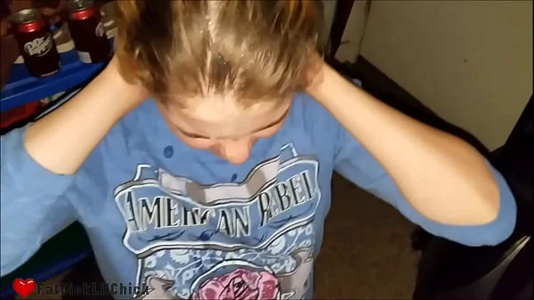 Petite GF Rides Fat Cock HUUUGE Facial!!!! videos