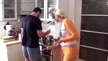 Slave Joschi Gets Brutal Punishment from Strict Kitchen Mistress - Femdom videos