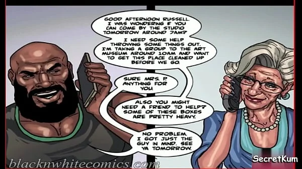 Art Class season #2 ep #1 - Granny knows best  Extreme Deepthroat  Cartoon Comic XXX videos