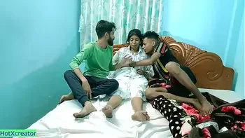 Indian wife shared with close friend! She was not ready for sex! videos