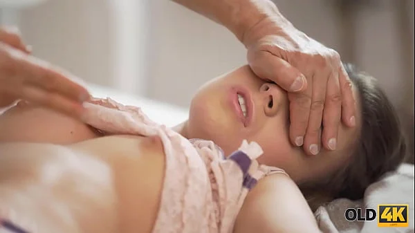 OLD4K. Lucky old man penetrates horny Hungarian babes ass in the night videos