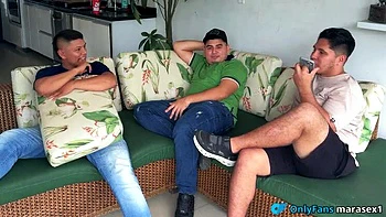 Friendly Visit Turns Wild! Slutty Sex with MaRaSexx & MeGanSxx - Amateur MILF Creampie POV videos