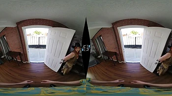 Scarletts großer runder Arsch im VR-Porno videos