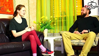 Namorada alemã fode com o namorado por uns trocados videos