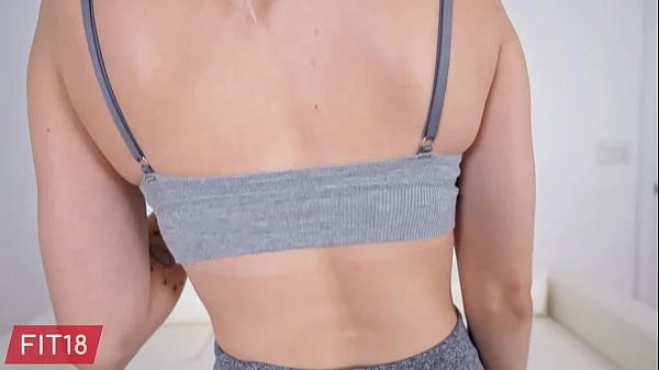 FIT18 - Luna Fae - Casting and Creampie Skinny Silver Haired Teen videos