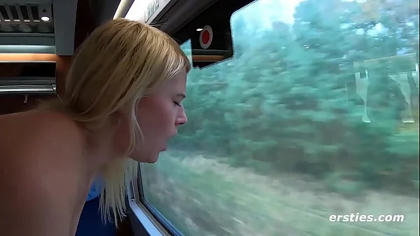 Risky Lesbian sex at public Train videos