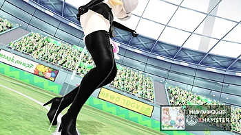 Мирай Акари из 3D хентая Гэншин Импакт получает кремпай и анальный трах videos