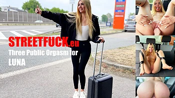 Luna BBunny Gets Streetfucked, Rimming and Spanked videos