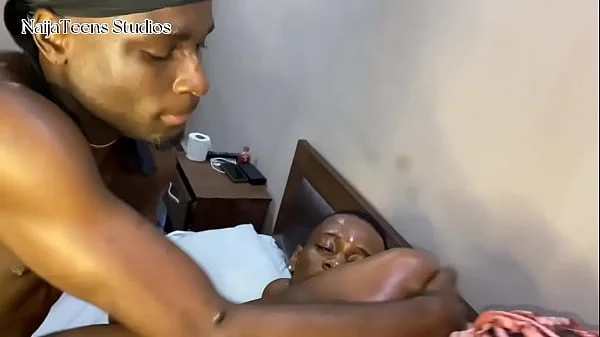 Two horny Nigerian brothers drills stepsis pussy while taking a nap (Full video on Xvideos red) videos