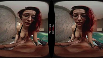Mamada POV 3D y cowgirl en posición misionero videos