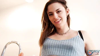 Grooby Shemale Solo Anal Masturbation with Dildo videos