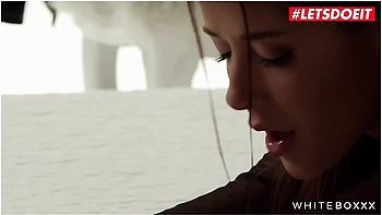 Brunette Babe Sybil Fucked With Soft Bondage Toys videos