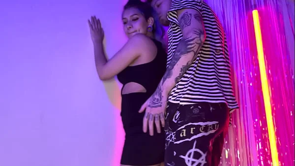 Excibitionist teen fucking at party with friends - FACIAL videos