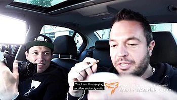 German pussy eating with SubLisa's natural tits videos