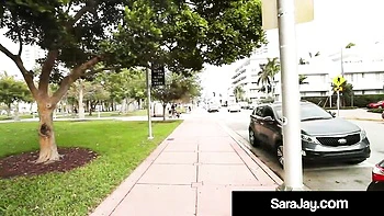 Sara Jay’s huge tits threesome with Maggie and Jax videos