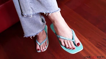 Christina’s Foot Worship and Filthy Foot Fuck videos