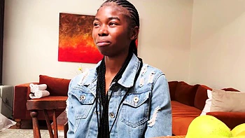 African teen nails huge black cock on casting videos
