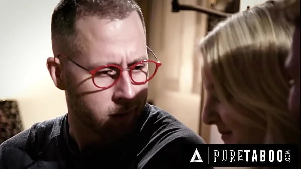 PURE TABOO Freaky Neighbors Take Advantage Of Teen Eliza Eves Kindness By Fucking Her In Threesome videos