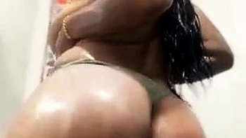 Big Boobs Brazilian Milf Masturbates in Shower videos