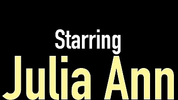 Julia Ann's Big Fake Tits Solo Milf Show videos