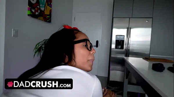 DadCrush - Stunning Naughty Latina Babe Camila Cortez Disciplined By Big White Cock videos