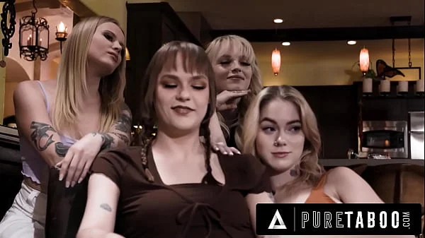 PURE TABOO Twisted Stepdad Fucks In Threesome An Homeless Girl Who Joins His Harem videos