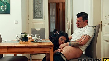 Denis Marti fucks Asandra Dewy doggy at desk videos