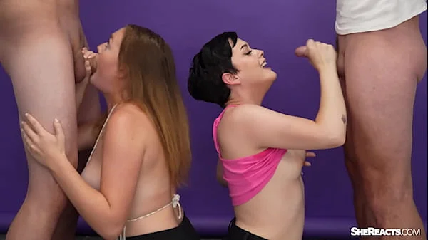 Blow Job Challenge - Who can cum first? videos